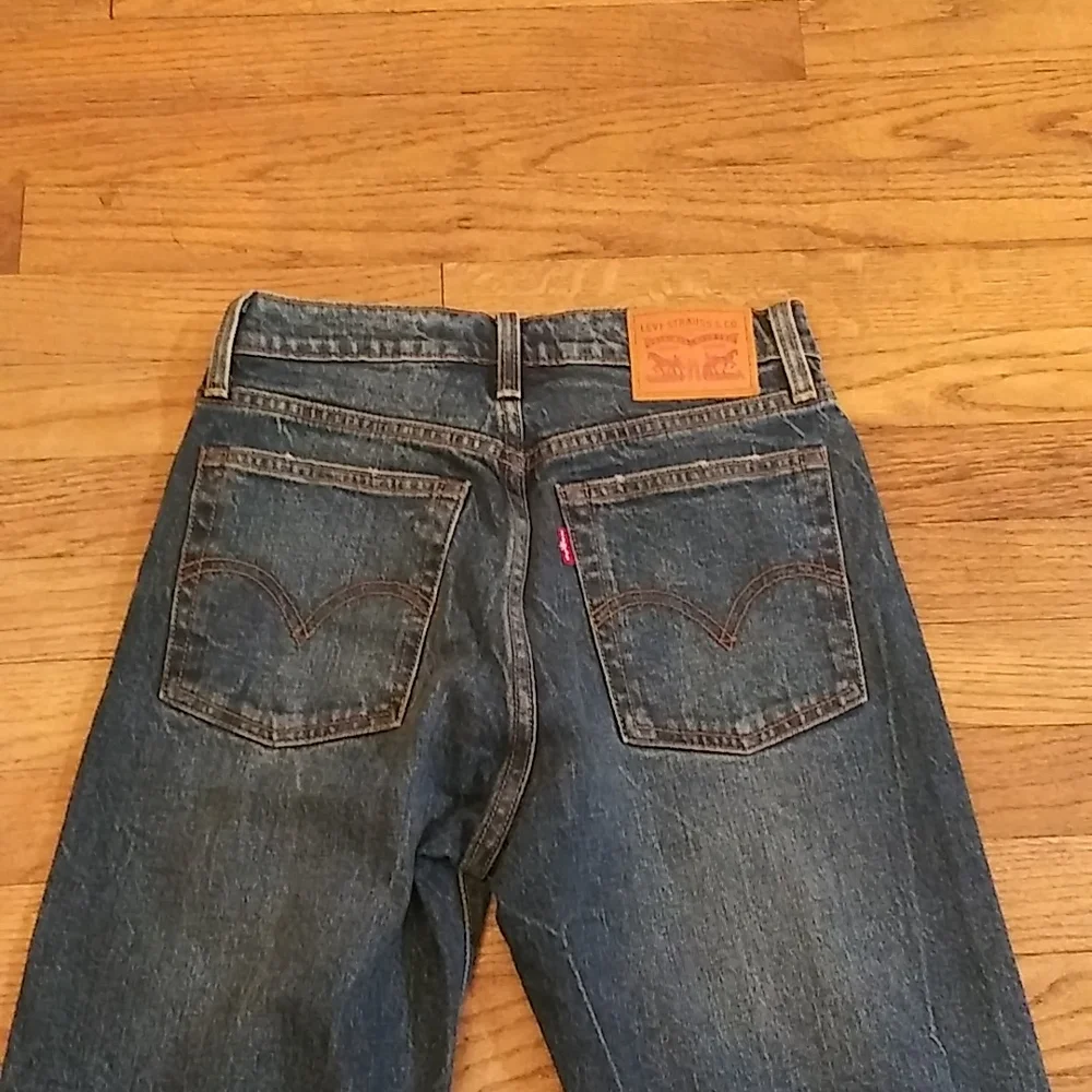 Levi's denim jeans.